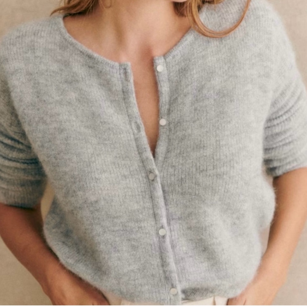 Sezane Gaspard Cardigan, M, Worn Minimally!